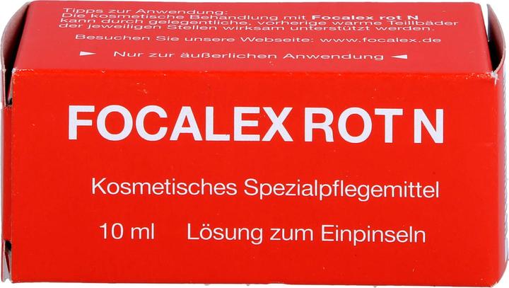 Image du produit L. Ensmann Focalex rouge, solution de 10 ml (Lotion pour le corps, 10 ml)