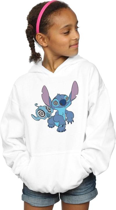 Actual product image Disney Girls Lilo And Stitch Hypnotized Hoodie (140, 146)