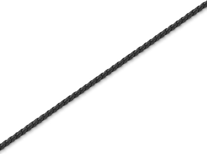 Produktbild Thomas Sabo Halskette Schwarz (Leder, 925er Silber, 75 cm)