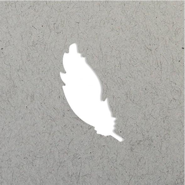 Immagine prodotto Artoz Motivo Punch Feather, 3,1 cm