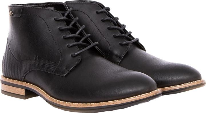 Actual product image Duck and Cover Mens Glutinosa Leather Chukka Boots (47)