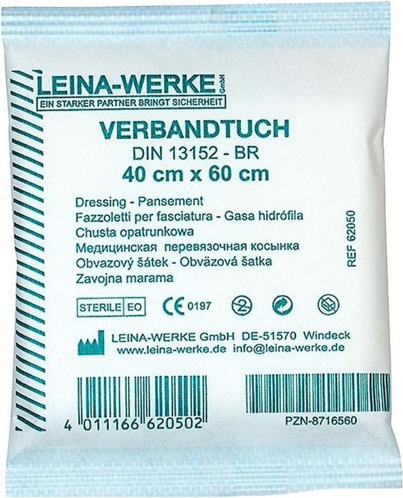 Valori nutrizionali e ingredienti Leina Teli da medicazione 60 cm x 80 cm