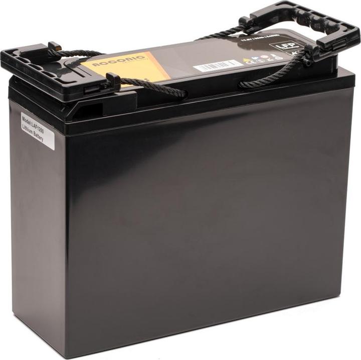 Immagine prodotto Acconic A50S LiFePO4 12V Batteria di alimentazione al litio 50Ah (12 V, 50 Ah)