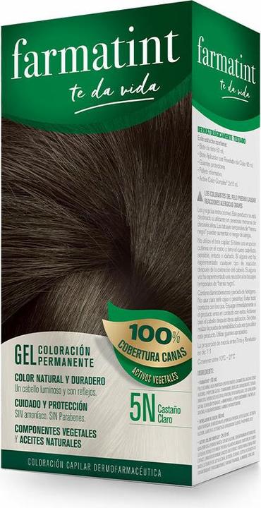 Farmatint Permanent Color Gel 5n Light Brown 150ml (5n)