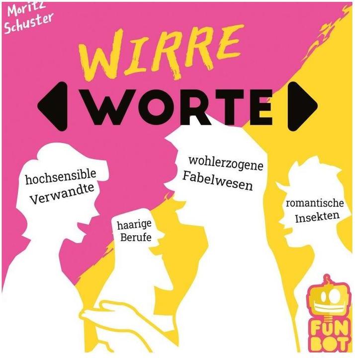 Productafbeelding Funbot FUND0014 - Wirre Worte, kaartspel, voor 3-10 spelers, vanaf 10 jaar (uitgave DE) (Duits)