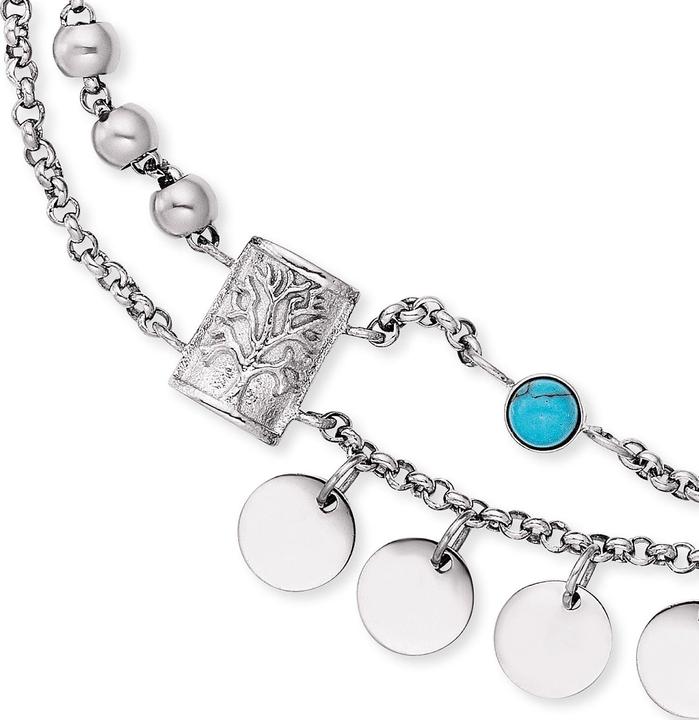 Produktbild Engelsrufer Armband Lebensbaum (17 cm, Edelstahl)