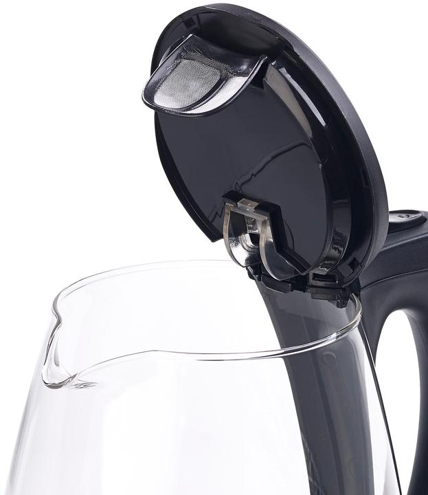 Produktbild Rosenstein & Söhne Glas-Wasserkocher mit blauer LED-Beleuchtung (1.70 l)