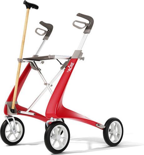 Actual product image Russka Porte-canne déambulateur Carbon Ultralight à gauche