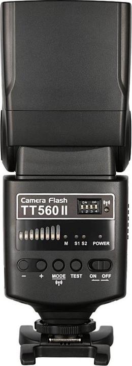 Actual product image Godox Speedlite TT560 II (Plug-on flash, Nikon, Canon)