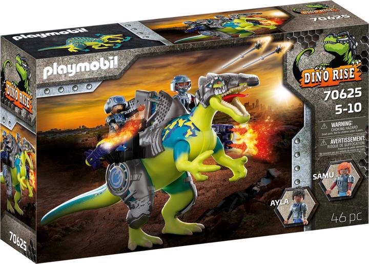 Produktbild Playmobil Spinosaurus: Doppelte Verteidigungs-Power (70625, Playmobil Dinos)