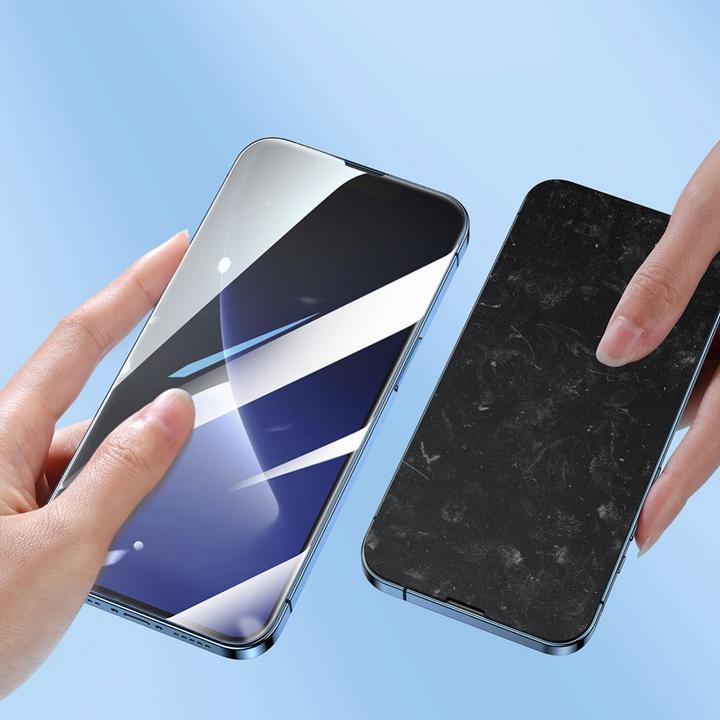 Image du produit Joyroom Easy Fit Verre plein écran tempéré avec support de montage pour iPhone 14 Pro Max (6.7 ") (J (1 pièce(s), Apple iPhone 14 Pro Max)