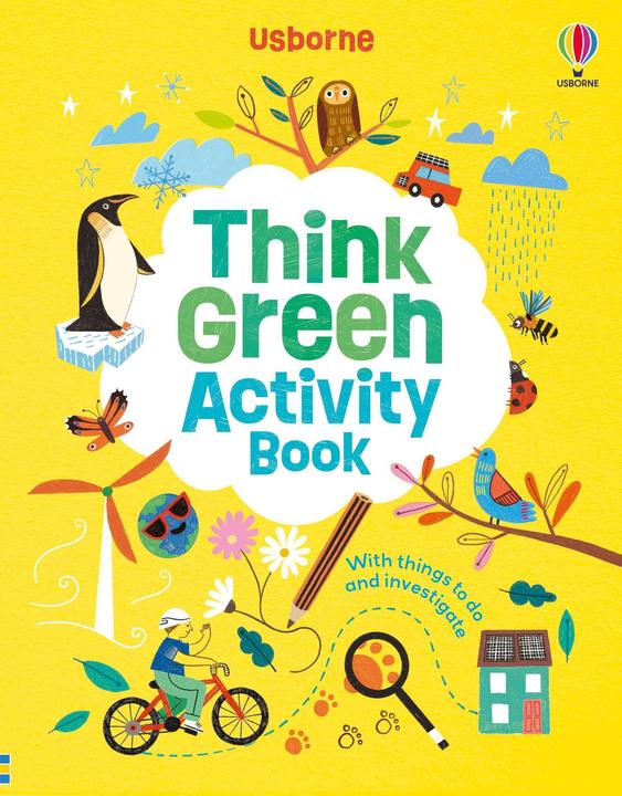 Image du produit Tapsell:Think Green Activity Book (Anglais, Bethan Woollvin, Aviel Basil, Micaela Tapsell, Petra Baan, Hannah Abbo, 2024)