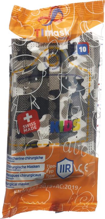 Actual product image Timask Disposable medical mask (Type IIR, 10 x)