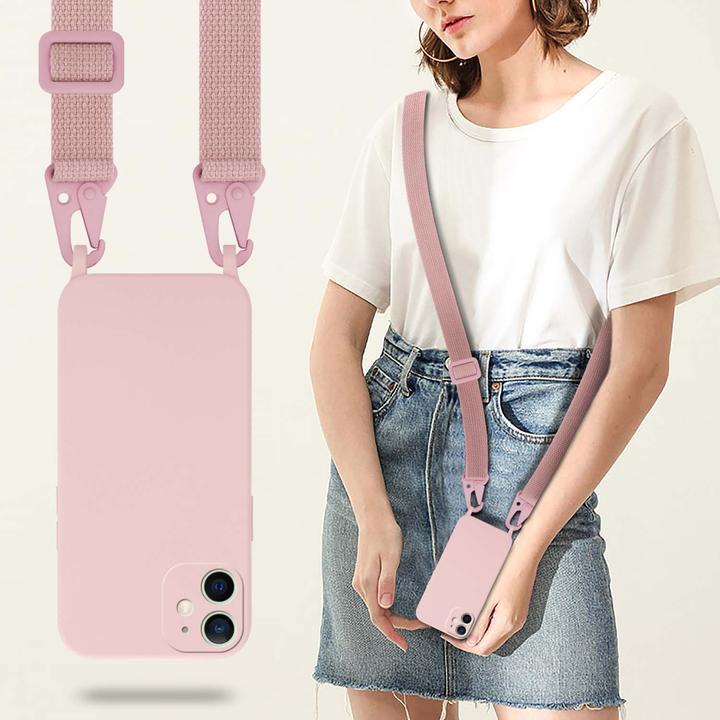 Produktbild Cadorabo TPU Cover Handy Kette Liquid (Apple iPhone 12 mini)
