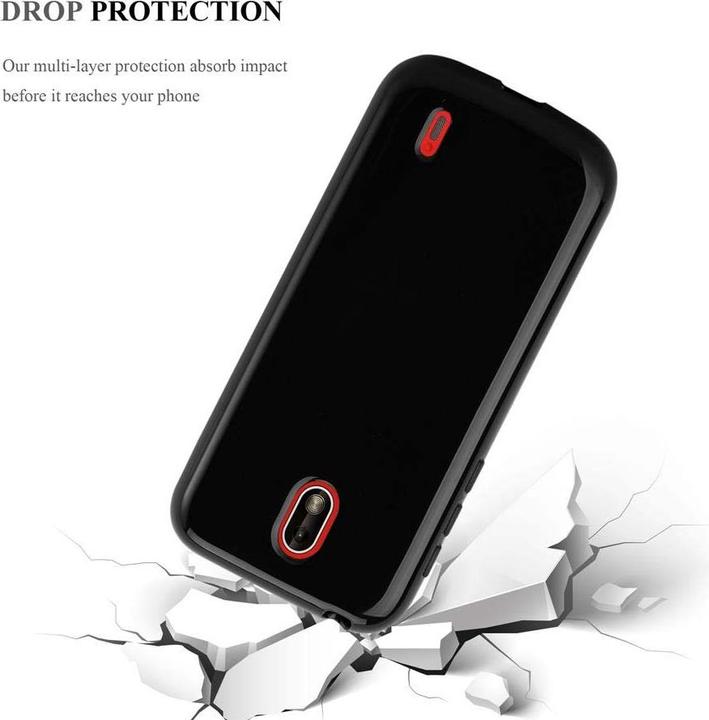 Actual product image Cadorabo TPU Ultra Slim AIR Cover (Nokia 1)