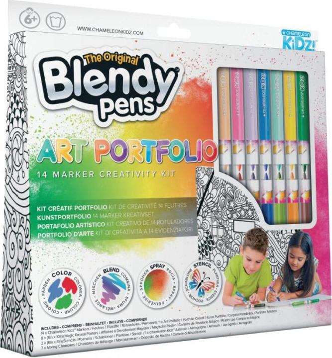 Chameleon Kit Blendypens Art Portfolio 14 colori (Multicolore, 14 x)