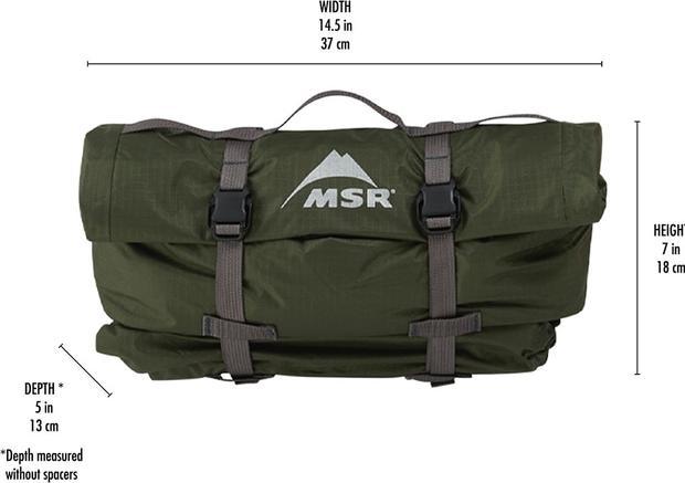 Produktbild Msr Hubba Hubba Bikepack 2 (Kuppelzelt, 1.71 kg, 2 Personen)