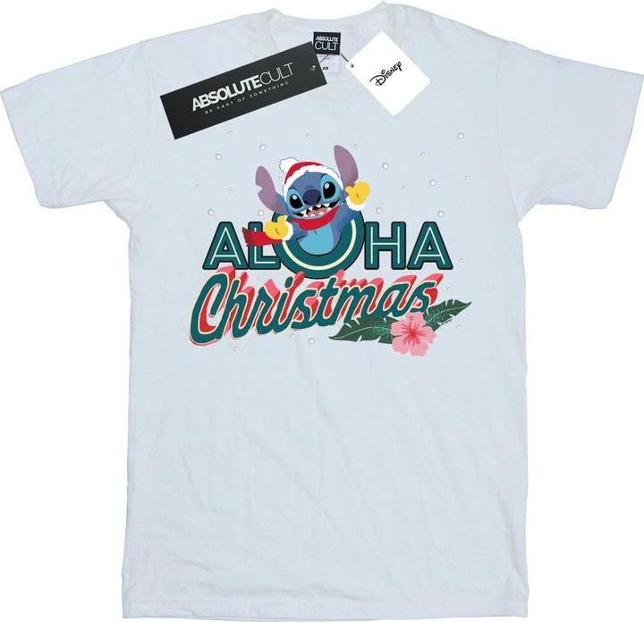 Image du produit Disney - T-shirt LILO AND STITCH ALOHA CHRISTMAS - Fille (128)