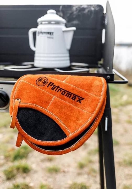 Produktbild Petromax Topflappen 'Aramid Pro 300' mit Eingriff 2 Stück feuerfest (100% Aramid (Polyamid), 100% Polyester, rauleder, enthält nichttextile Bestandteile tierischen Ursprungs)