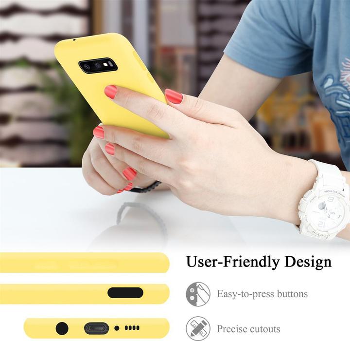 Immagine prodotto Cadorabo Copertura della cassa del silicone liquido TPU (Samsung Galaxy S10e)