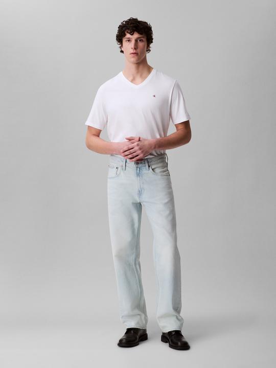 Produktbild Calvin Klein Jeans Ss Smooth Cttn Solid Vneck Tee (XL)