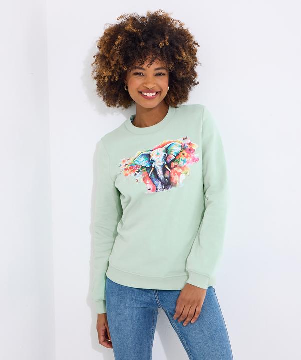 Image du produit Joe Browns Elephant Graphic Sweatshirt (46)