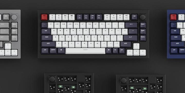Produktbild Keychron Q1 Barebone Knob Version (CH, Kabelgebunden)