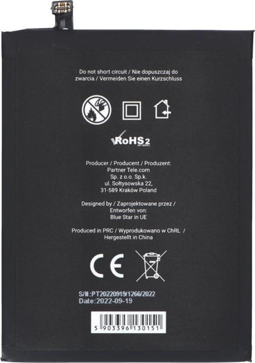 Immagine prodotto Xiaomi Battery Blue Star BLUE STAR battery for REDMI NOTE 8 / NOTE 8T / REDMI 7 (BN46) 4000 mAh