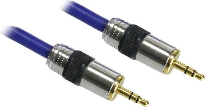 Produktbild InLine Klinke PREMIUM Audiokabel 10m PREMIUM Qualitaet 3,5mm St/St 10m Stereo vergoldete Kontakte... (10 m, 3.5mm Klinke (AUX))