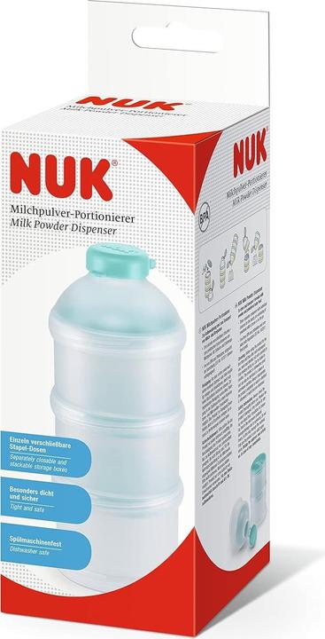 Immagine prodotto NUK Porzionatore per latte in polvere, 3 pezzi, senza BPA, benzina