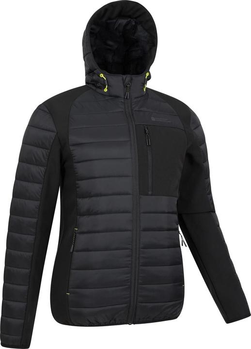 Actual product image Mountain Warehouse Mens Turbine II Softshell Padded Jacket (M)