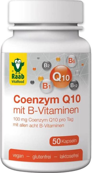 Immagine prodotto Raab Coenzima Q10 con vitamine del gruppo B (50 Pezzo/i, Pillole)