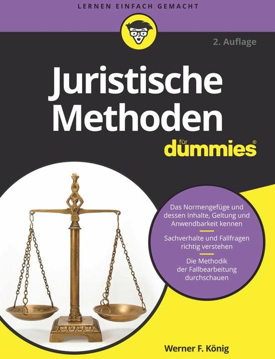 Immagine prodotto Juristische Methoden für Dummies (Tedesco, Werner König, 2023)
