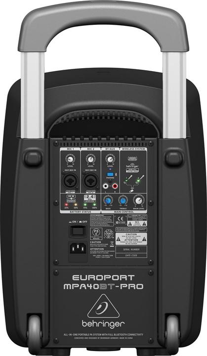 Produktbild Behringer MPA40BT-Pro