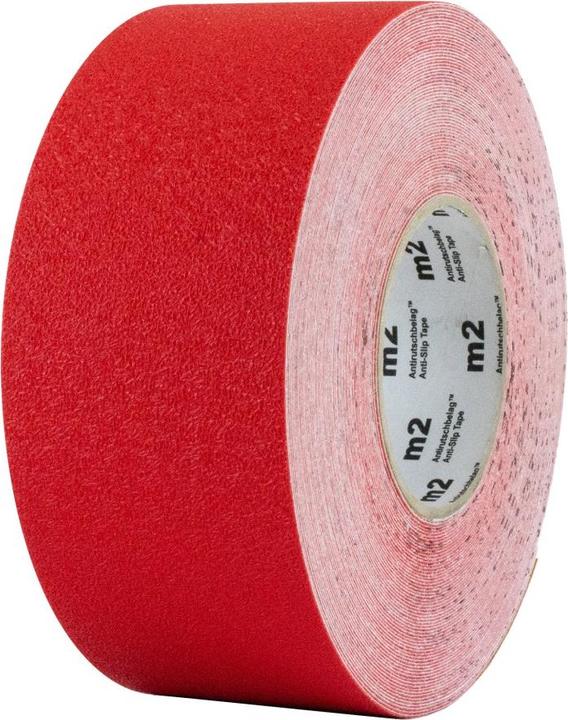 Moravia Bodenmarkierungsband, staplergeeignet, Vinyl, Breite 75 mm, rot (75 mm)