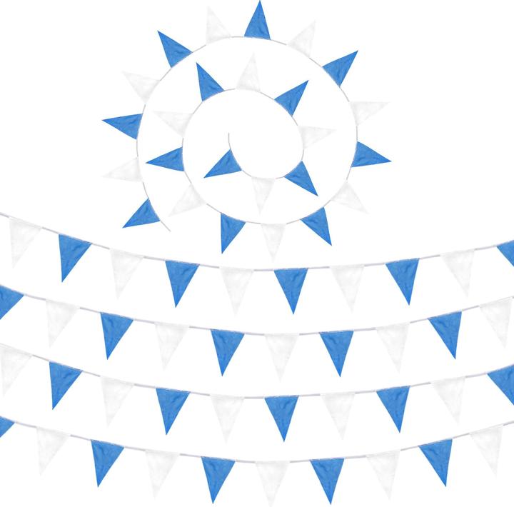 Immagine prodotto tectake Festone blu-bianco