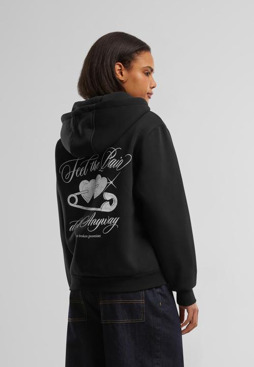 Produktbild Miss Tee Feel The Pain Ladies Fluffy Zip Hoody - 185287 (M)