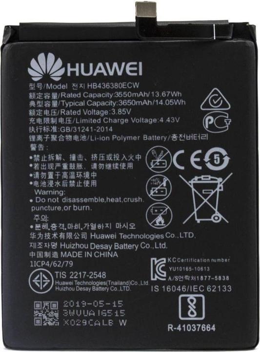 Image du produit Huawei HB436380ECW Batterie 3650 mAh Li-Ion (Service Pack)