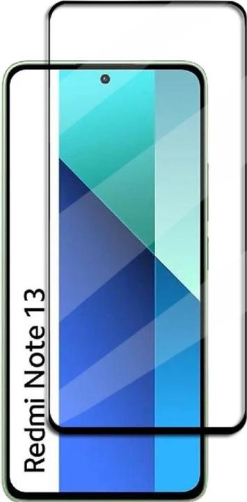 Produktbild Screenguard Xiaomi Redmi Note 13 4G Full Screen Panzerglas Schutzfolie 2.5D 9H (1 Stück, Xiaomi Redmi Note 13 4G)