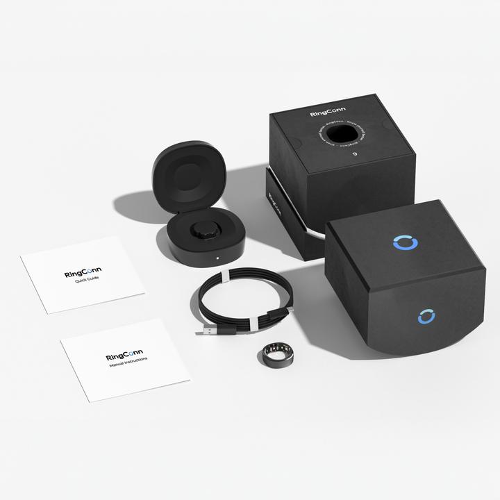 Produktbild RingConn Smart Ring (Gen1) (6, Mitternachtsschwarz)