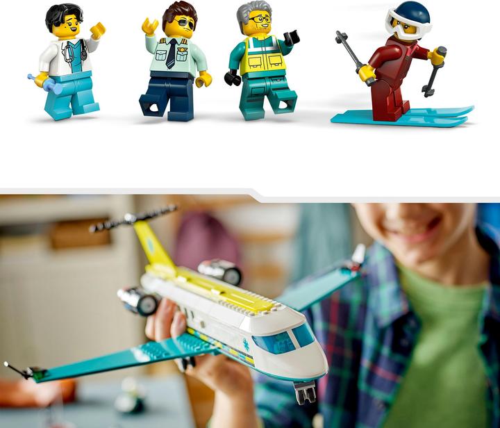 Produktbild LEGO Notfallrettungsflugzeug (60465, LEGO City)