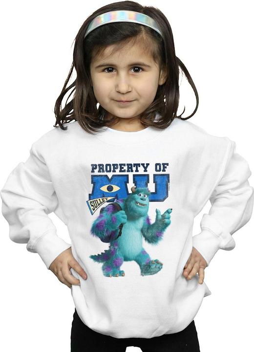 Produktbild Disney Monsters University Property Of MU Sulley Sweatshirt Mädchen (104)