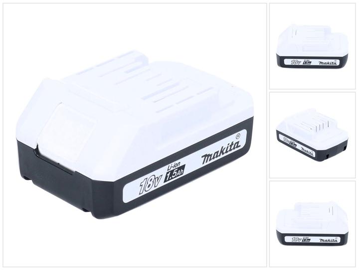 Image du produit Makita 198186-3 - Batterie/accumulateur - Lithium-Ion (Li-Ion) - 1.5 Ah - 18 V - - 1 pièce(s) (18 V)