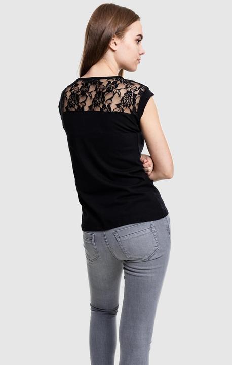 Produktbild Urban Classics Ladies Top Laces Tee (XS)