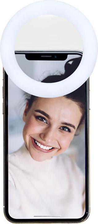 Produktbild My Way Myway LED Selfie Pour Smartphone Blanc (Ringleuchte)