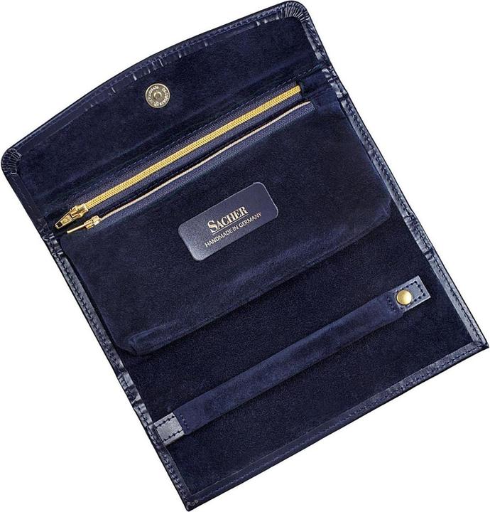 Immagine prodotto Sacher 1.010.301.014.023 - Rotolo gioielli in pelle acuro navy