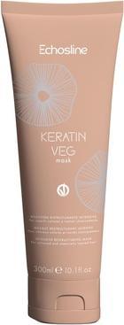 Immagine prodotto Echosline Maschera ristrutturante per capelli alla cheratina Veg 300Ml (300 ml)