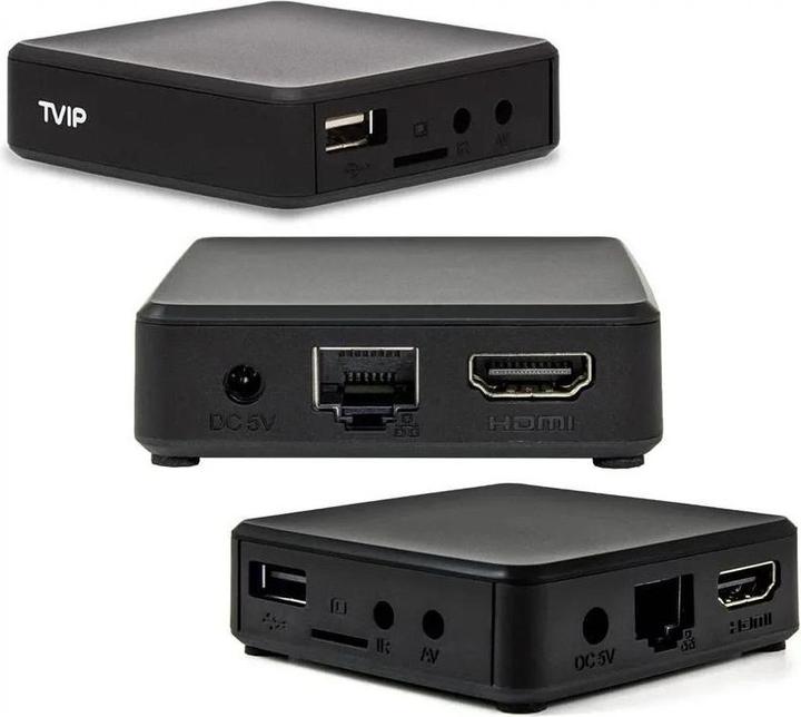 Actual product image Extralink TV-Box TVIP S-Box v.710 mit 4K HDMI Unterstützung (8 GB, Android 11)