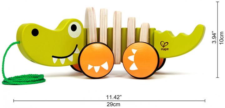 Actual product image Hape Crocodile Croc