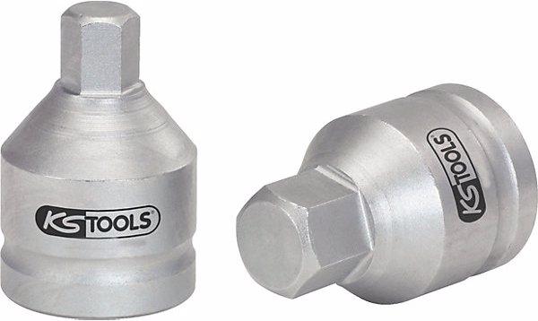 Actual product image KS Tools 3/4" power bit socket nut hexagonal socket (14 mm)